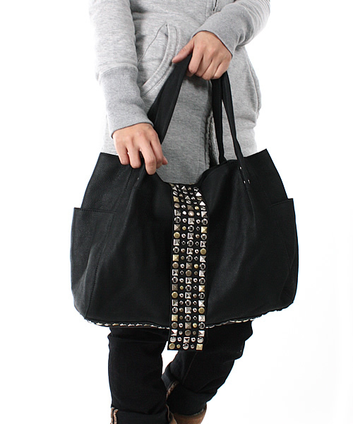 Another Edition（アナザーエディション）の「◆TRES BURDEN MIX（トートバッグ・レディース・ブラック/パープル・フリー）」の5枚目の写真