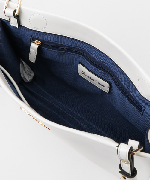 Jewelna Rose(ジュエルナローズ)の「ジュリー 2WAYショルダーバッグ / 33504(ショルダーバッグ・レディース・ホワイト/ブラウン/ベージュ/ネイビー・FREE)」の11枚目の写真