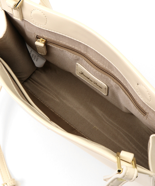 Jewelna Rose(ジュエルナローズ)の「ジュリー 2WAYショルダーバッグ / 33504(ショルダーバッグ・レディース・ホワイト/ブラウン/ベージュ/ネイビー・FREE)」の12枚目の写真