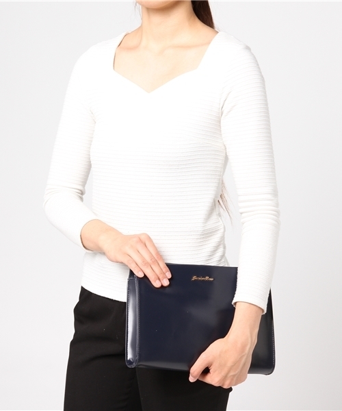 Jewelna Rose(ジュエルナローズ)の「ジュリー 2WAYショルダーバッグ / 33504(ショルダーバッグ・レディース・ホワイト/ブラウン/ベージュ/ネイビー・FREE)」の14枚目の写真