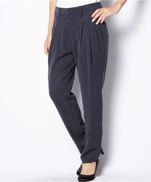 AMERICAN RAG CIE(アメリカンラグシー)の「パンツ 211-AMR-dms-L112-PT102(スラックス・レディース・ネイビー/ブラック・1/0)」の2枚目の写真