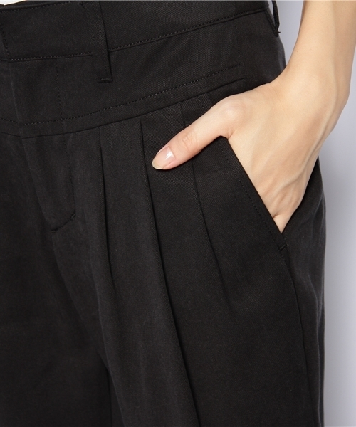 AMERICAN RAG CIE(アメリカンラグシー)の「パンツ 211-AMR-dms-L112-PT102(スラックス・レディース・ネイビー/ブラック・1/0)」の7枚目の写真