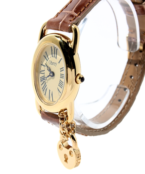 nano・universe（ナノユニバース）の「LB/Oval gold plated watch 