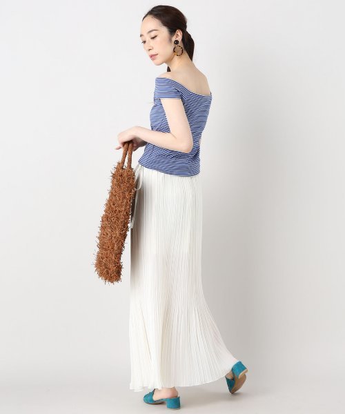 IENA LA BOUCLE(イエナラブークル)の「IENA LA BOUCLE フライスボーダーフレンチスリーブプルオーバー◆(Tシャツ/カットソー・レディース・レッド/ブラック/ブルー・FREE)」の18枚目の写真