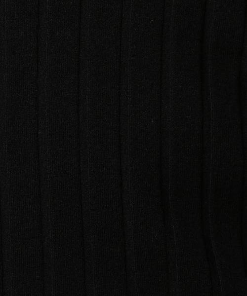 ASTRAET（アストラット）の「ASTRAET（アストラット）16G リブ ハイネックニット（ニット/セーター・レディース・ブラック/ライトピンク・FREE）」の9枚目の写真