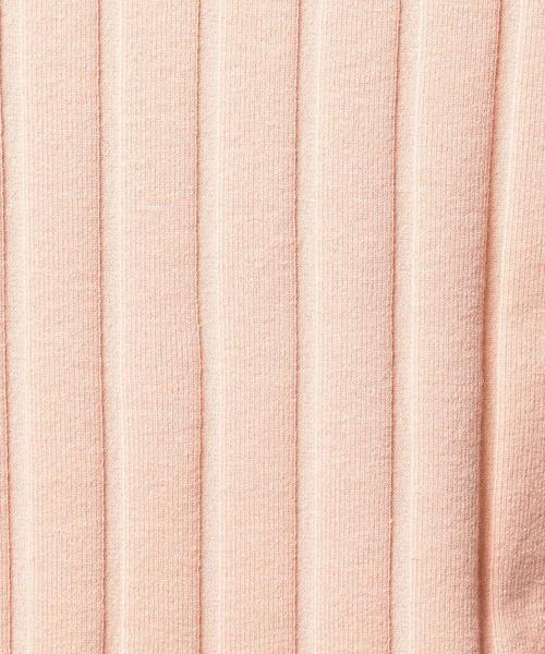 ASTRAET（アストラット）の「ASTRAET（アストラット）16G リブ ハイネックニット（ニット/セーター・レディース・ブラック/ライトピンク・FREE）」の11枚目の写真