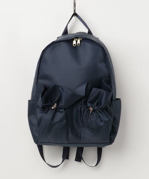 Casselini(キャセリーニ)の「FRIL BACKPACK(バックパック/リュック・レディース・ブラック/ネイビー・FREE)」の7枚目の写真