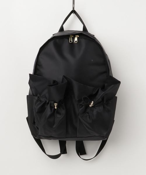 Casselini(キャセリーニ)の「FRIL BACKPACK(バックパック/リュック・レディース・ブラック/ネイビー・FREE)」の6枚目の写真