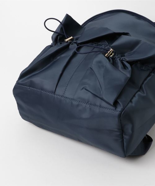 Casselini(キャセリーニ)の「FRIL BACKPACK(バックパック/リュック・レディース・ブラック/ネイビー・FREE)」の4枚目の写真