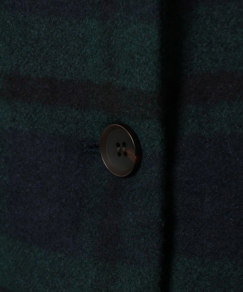 LBC（エルビーシー）の「ヘチマカラーコート（チェスターコート・レディース・グリーン/オレンジ・M/L）」の10枚目の写真