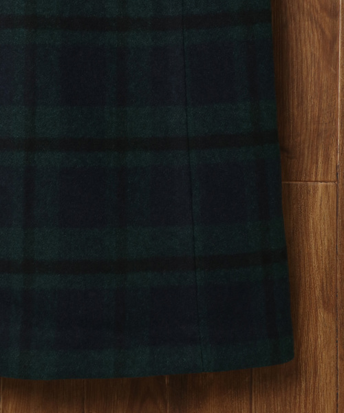 LBC（エルビーシー）の「ヘチマカラーコート（チェスターコート・レディース・グリーン/オレンジ・M/L）」の3枚目の写真