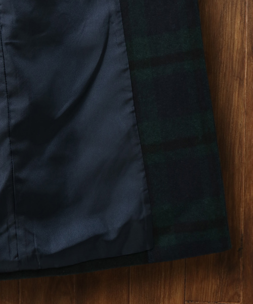 LBC（エルビーシー）の「ヘチマカラーコート（チェスターコート・レディース・グリーン/オレンジ・M/L）」の9枚目の写真