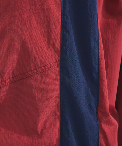 MYSELF ABAHOUSE（マイセルフアバハウス）の「【MYSELF ABAHOUSE】ナイロンストレッチフードブルゾン/ジャケット（ブルゾン・メンズ・カーキ/ボルドー/ネイビー・S/M/L）」の18枚目の写真