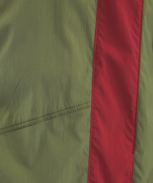 MYSELF ABAHOUSE（マイセルフアバハウス）の「【MYSELF ABAHOUSE】ナイロンストレッチフードブルゾン/ジャケット（ブルゾン・メンズ・カーキ/ボルドー/ネイビー・S/M/L）」の21枚目の写真