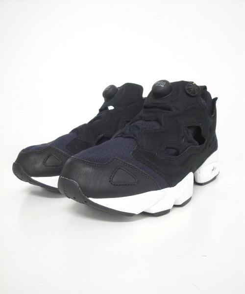 Reebok(リーボック)の「V52388 Reebok PUMP FURY CORDURA 店舗限定 リーボック ポンプフューリー コーデュラ素材 ブラック×ホワイト モノトーン(スニーカー・メンズ・ブラック・29cm/27cm/28cm/26cm)」の3枚目の写真
