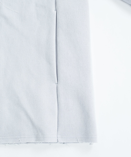 OURET（オーレット）の「硫化染ドビーストレッチ フードＺＩＰブルゾン（パーカー・メンズ・ホワイト系その他/ブラック/グリーン系その他・1/2/3）」の22枚目の写真