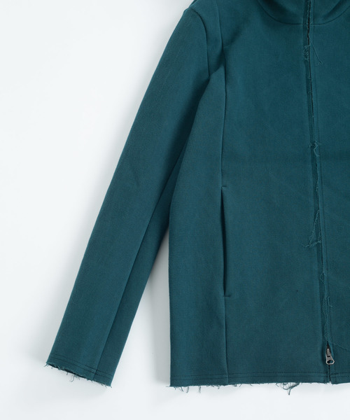 OURET（オーレット）の「硫化染ドビーストレッチ フードＺＩＰブルゾン（パーカー・メンズ・ホワイト系その他/ブラック/グリーン系その他・1/2/3）」の20枚目の写真