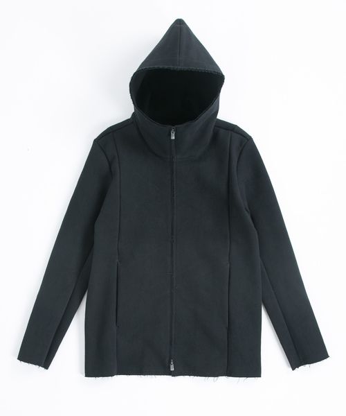 OURET（オーレット）の「硫化染ドビーストレッチ フードＺＩＰブルゾン（パーカー・メンズ・ホワイト系その他/ブラック/グリーン系その他・1/2/3）」の14枚目の写真