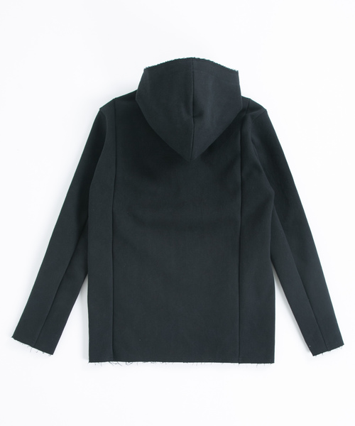 OURET（オーレット）の「硫化染ドビーストレッチ フードＺＩＰブルゾン（パーカー・メンズ・ホワイト系その他/ブラック/グリーン系その他・1/2/3）」の19枚目の写真