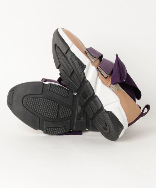 Casselini(キャセリーニ)の「2wayリボンスニーカー(スニーカー・レディース・ブラック/パープル/ブルー/アイボリー・S/M/L)」の14枚目の写真