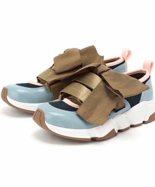 Casselini(キャセリーニ)の「2wayリボンスニーカー(スニーカー・レディース・ブラック/パープル/ブルー/アイボリー・S/M/L)」の15枚目の写真