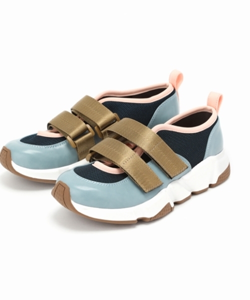 Casselini(キャセリーニ)の「2wayリボンスニーカー(スニーカー・レディース・ブラック/パープル/ブルー/アイボリー・S/M/L)」の9枚目の写真