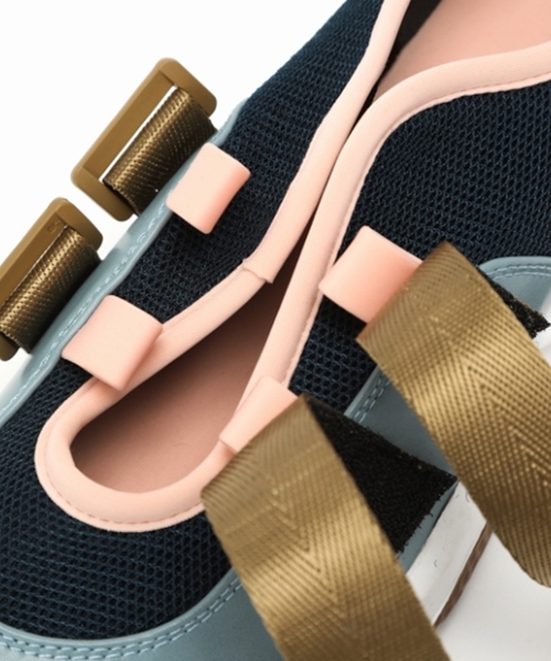 Casselini(キャセリーニ)の「2wayリボンスニーカー(スニーカー・レディース・ブラック/パープル/ブルー/アイボリー・S/M/L)」の10枚目の写真