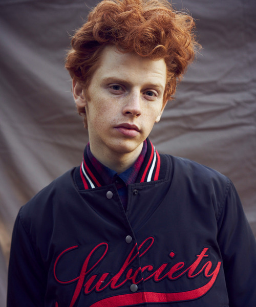 Subciety�i�T�u�T�G�e�B�j�́uSTADIUM JACKET�i�X�^�W�����j�v�b�u���b�N