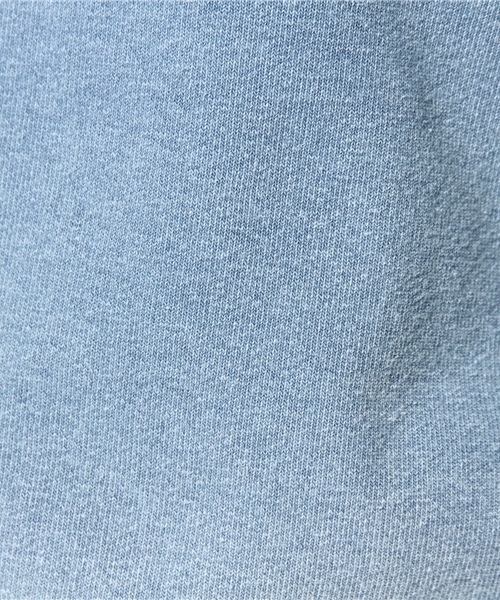 goa(ゴア)の「インディゴ裏毛 プルオーバー(Tシャツ/カットソー・レディース・ブルー/インディゴブルー・FREE)」の6枚目の写真