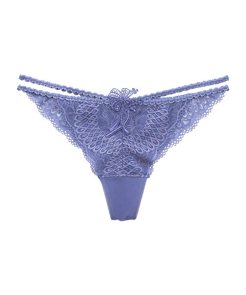 ANNEBRA(アンブラ)の「「ANNEBRA/アンブラ」 Charming デザインタンガショーツ(ショーツ)」|バイオレット