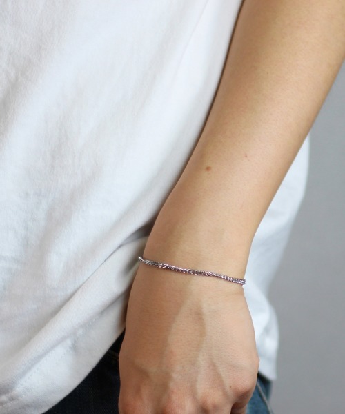 TONE SELECT GOODS（トーンセレクトグッズ）の「【vie】ステンレスブレスチェーン　レディース/医療用器具にも使われるステンレス316L使用（金属アレルギーフリー）（ブレスレット・レディース・その他4/その他3/その他1/その他2/その他8/その他6/その他5/その他7/その他9/その他10/その他11/その他13/その他12/その他18/その他15/その他16/その他14/その他17/その他24/その他20/その他23/その他21/その他22/その他19/その他25/その他26/その他27・17.5cm/17cm/FREE）」の7枚目の写真