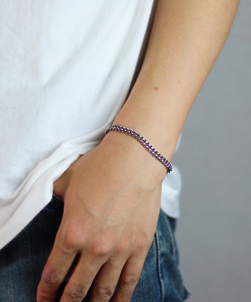 TONE SELECT GOODS（トーンセレクトグッズ）の「【vie】ステンレスブレスチェーン　レディース/医療用器具にも使われるステンレス316L使用（金属アレルギーフリー）（ブレスレット・レディース・その他4/その他3/その他1/その他2/その他8/その他6/その他5/その他7/その他9/その他10/その他11/その他13/その他12/その他18/その他15/その他16/その他14/その他17/その他24/その他20/その他23/その他21/その他22/その他19/その他25/その他26/その他27・17.5cm/17cm/FREE）」の10枚目の写真