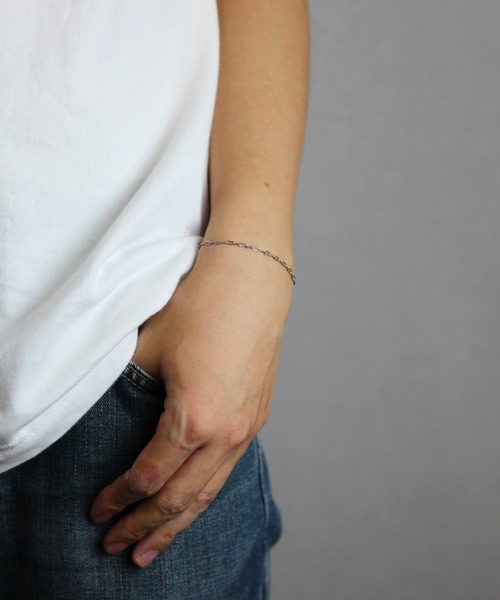 TONE SELECT GOODS（トーンセレクトグッズ）の「【vie】ステンレスブレスチェーン　レディース/医療用器具にも使われるステンレス316L使用（金属アレルギーフリー）（ブレスレット・レディース・その他4/その他3/その他1/その他2/その他8/その他6/その他5/その他7/その他9/その他10/その他11/その他13/その他12/その他18/その他15/その他16/その他14/その他17/その他24/その他20/その他23/その他21/その他22/その他19/その他25/その他26/その他27・17.5cm/17cm/FREE）」の11枚目の写真