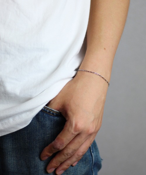 TONE SELECT GOODS（トーンセレクトグッズ）の「【vie】ステンレスブレスチェーン　レディース/医療用器具にも使われるステンレス316L使用（金属アレルギーフリー）（ブレスレット・レディース・その他4/その他3/その他1/その他2/その他8/その他6/その他5/その他7/その他9/その他10/その他11/その他13/その他12/その他18/その他15/その他16/その他14/その他17/その他24/その他20/その他23/その他21/その他22/その他19/その他25/その他26/その他27・17.5cm/17cm/FREE）」の12枚目の写真