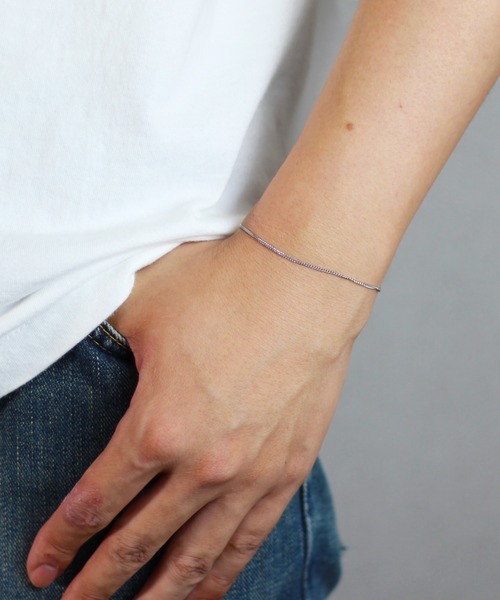 TONE SELECT GOODS（トーンセレクトグッズ）の「【vie】ステンレスブレスチェーン　レディース/医療用器具にも使われるステンレス316L使用（金属アレルギーフリー）（ブレスレット・レディース・その他4/その他3/その他1/その他2/その他8/その他6/その他5/その他7/その他9/その他10/その他11/その他13/その他12/その他18/その他15/その他16/その他14/その他17/その他24/その他20/その他23/その他21/その他22/その他19/その他25/その他26/その他27・17.5cm/17cm/FREE）」の15枚目の写真