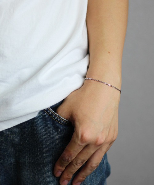 TONE SELECT GOODS（トーンセレクトグッズ）の「【vie】ステンレスブレスチェーン　レディース/医療用器具にも使われるステンレス316L使用（金属アレルギーフリー）（ブレスレット・レディース・その他4/その他3/その他1/その他2/その他8/その他6/その他5/その他7/その他9/その他10/その他11/その他13/その他12/その他18/その他15/その他16/その他14/その他17/その他24/その他20/その他23/その他21/その他22/その他19/その他25/その他26/その他27・17.5cm/17cm/FREE）」の18枚目の写真