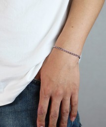 TONE SELECT GOODS（トーンセレクトグッズ）の「【vie】ステンレスブレスチェーン　レディース/医療用器具にも使われるステンレス316L使用（金属アレルギーフリー）（ブレスレット）」