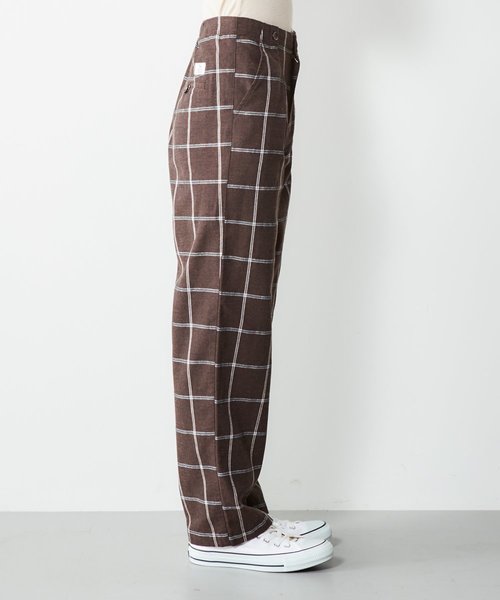 cepo(セポ)の「チェックトラウザーパンツ(その他パンツ・レディース・ブラック系その他/ブラウン系その他・S/M)」の9枚目の写真