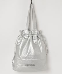 one way | PU巾着ロゴトート(トートバッグ)