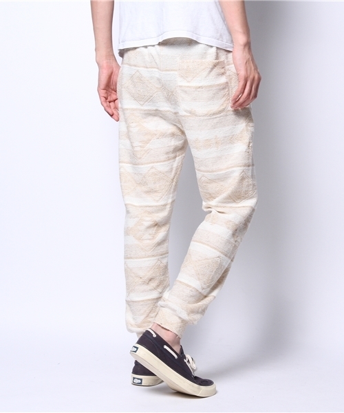 goa（ゴア）の「ﾈｲﾃｨﾌﾞﾌﾞﾗﾝｹｯﾄｼﾞｬｶﾞｰﾄﾞｲｰｼﾞｰﾊﾟﾝﾂ（その他パンツ・メンズ・オフホワイト/ベージュ・FREE）」の5枚目の写真