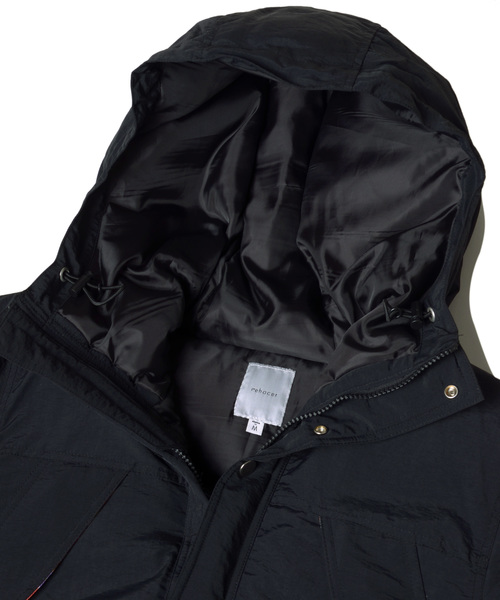 rehacer(レアセル)の「Wind Down Jacket(ダウンジャケット/コート・メンズ・ネイビー/ブラック/カーキ・SMALL/MEDIUM/LARGE)」の6枚目の写真