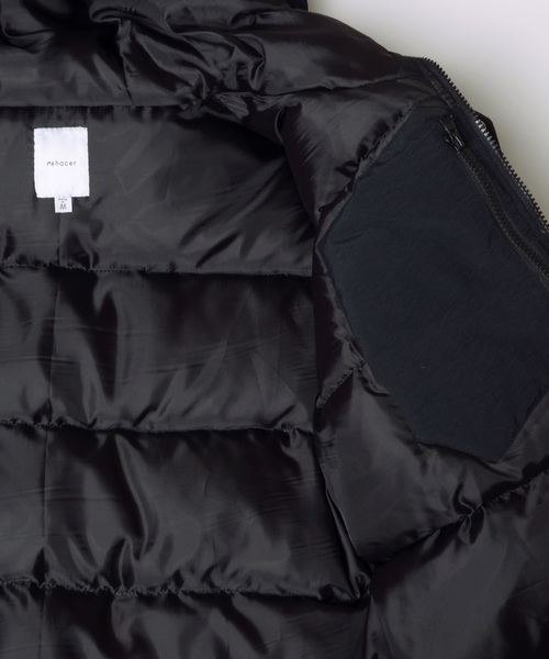 rehacer(レアセル)の「Wind Down Jacket(ダウンジャケット/コート・メンズ・ネイビー/ブラック/カーキ・SMALL/MEDIUM/LARGE)」の7枚目の写真
