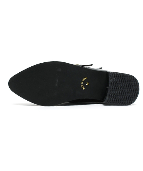 WEGO(ウィゴー)の「WEGO/ダブルモンクシューズ(ドレスシューズ・レディース・ブラック・24.5/23.5)」の2枚目の写真