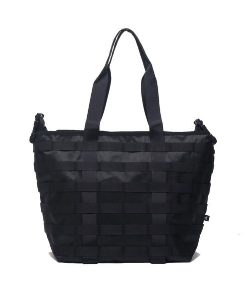 MAKAVELIC(マキャベリック)の「MAKAVELIC MAKAVELIC×T.S.O.P WEBBING TOTE BAG(トートバッグ)」|ブラック