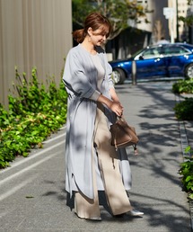 DouDou | ドルマンロングコート(ステンカラーコート)