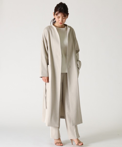 nellmaru プルミエアロンディスモン リネン ガウン コート nellmaru プルミエアロンディスモン リネン ガウン コート 1er