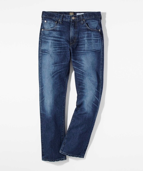 セール】【BACK NUMBER】「和紙デニム」ストレートデニムパンツ / 吸水