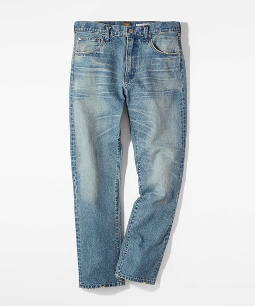 BACK NUMBER（バックナンバー）の「【BACK NUMBER】「和紙デニム」ストレートデニムパンツ / 吸水速乾（デニムパンツ・メンズ・ライトインディゴブルー/ノンウォッシュ/ダークインディゴブルー・31inch/32inch/34inch/36inch/30inch/33inch/28inch/29inch）」の9枚目の写真