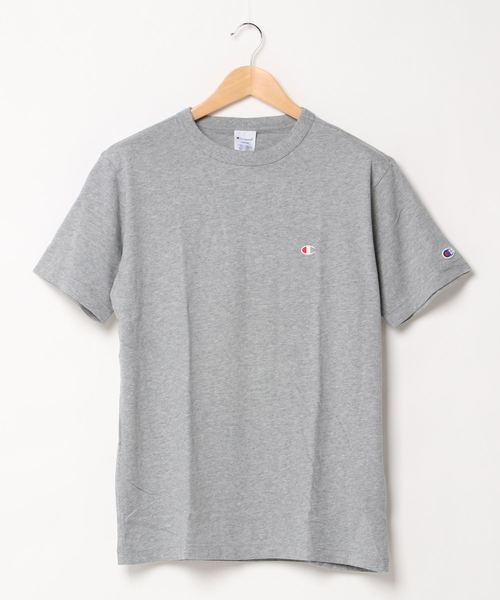 Champion(チャンピオン)の「CHAMPION/チャンピオン C3-P300 ベーシック半袖Tシャツ(Tシャツ/カットソー・メンズ・ピンク/ホワイト/ミント/ブラック/ネイビー/カーキオリーブ/グレー/イエロー・XXL/XL/L/M/S/3L)」の1枚目の写真
