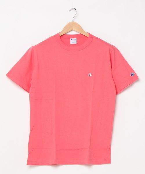 Champion(チャンピオン)の「CHAMPION/チャンピオン C3-P300 ベーシック半袖Tシャツ(Tシャツ/カットソー・メンズ・ピンク/ホワイト/ミント/ブラック/ネイビー/カーキオリーブ/グレー/イエロー・XXL/XL/L/M/S/3L)」の8枚目の写真
